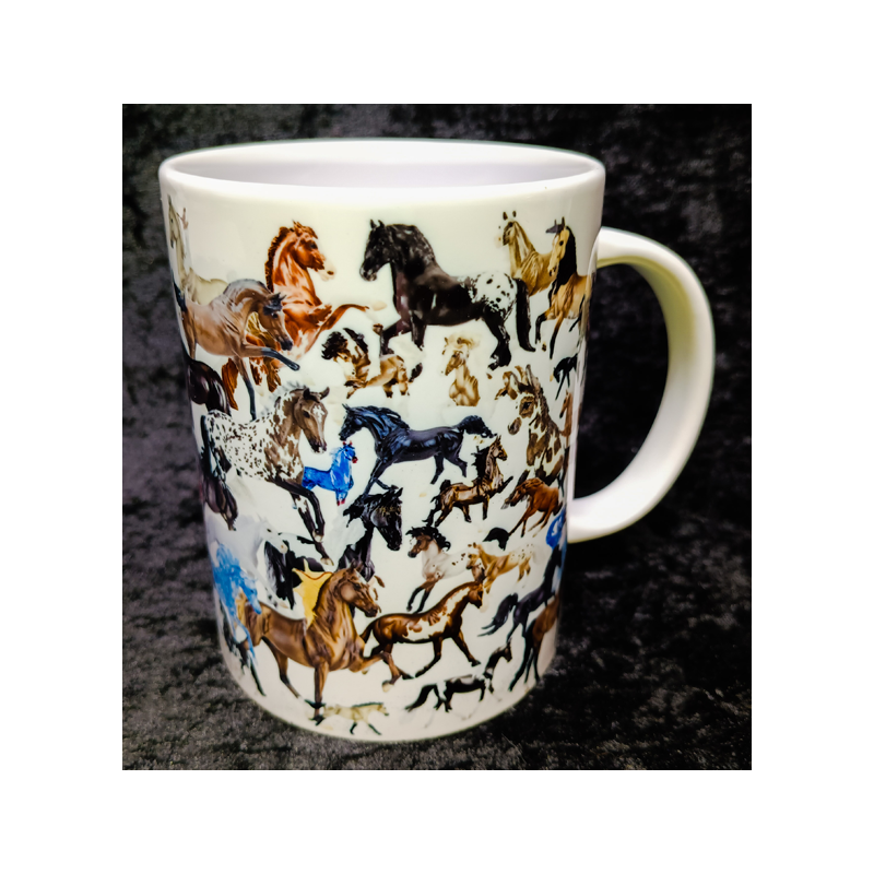 Model Horse 15 oz  Sublimated Coffee Mug