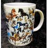 Model Horse 15 oz  Sublimated Coffee Mug