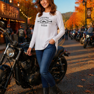 Ladies High-Low Long Sleeve Tee