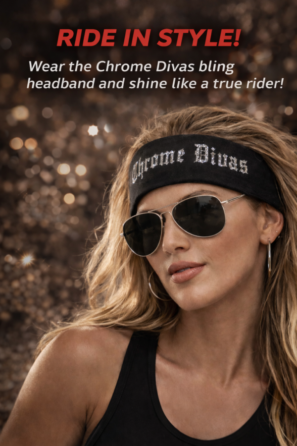 Chrome Diva Headband